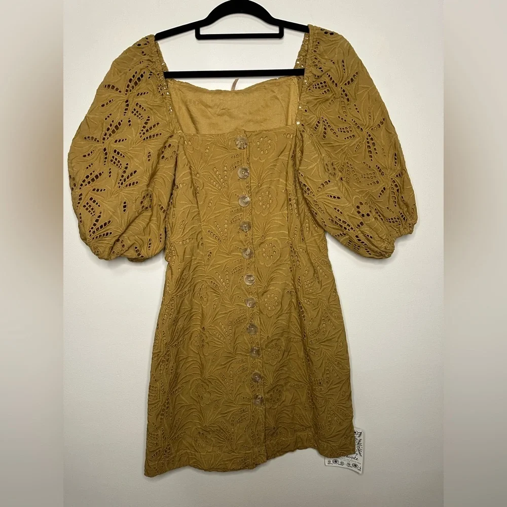 NWT Free People Daniella Mini Dress XS